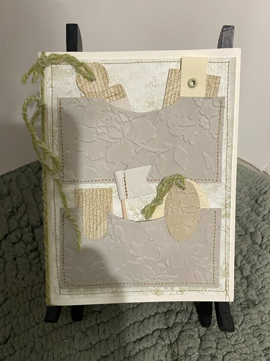 handcrafted Other - Handcrafted Blank Card 4.25" x 5.5" with envelope. BUNDLE ONLY Happy Birthday